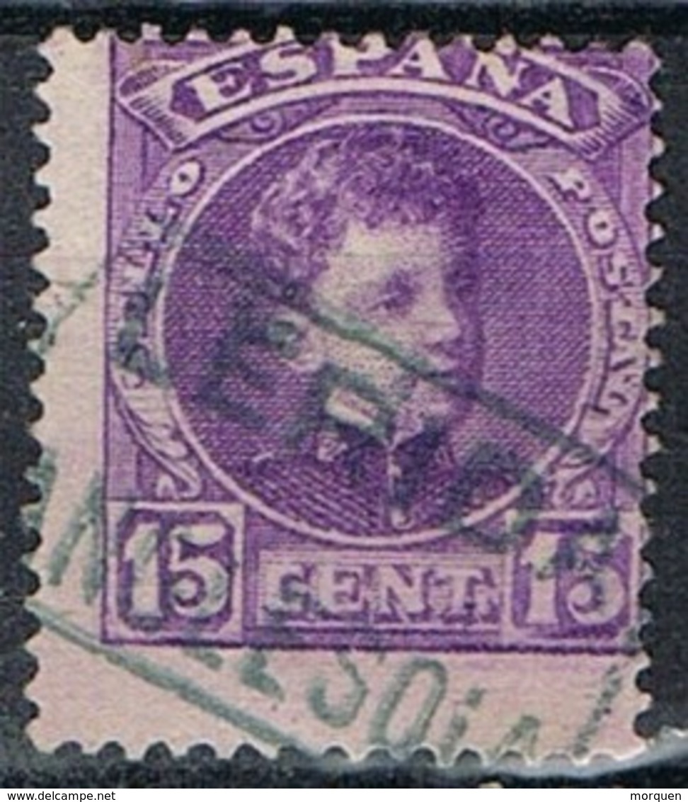 Sello 15 Cts Alfonso XIII, Carteria ANGLESOLA (Lerida), Num 246 º - Used Stamps