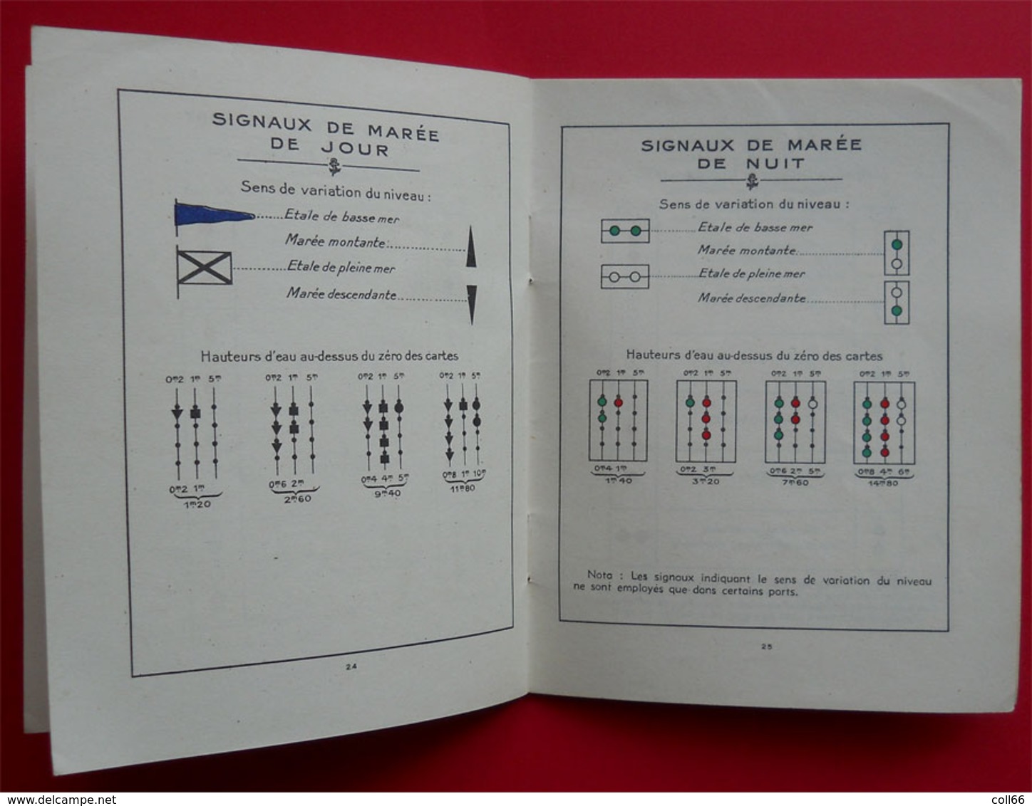 1953 Brochure Feux et signaux pour navigateurs nombreuses illustrations 32 pages édit Ozanne Paris illustré Paul Peron