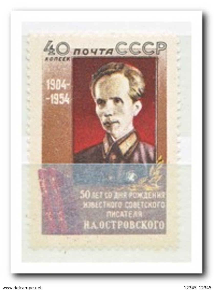 USSR 1954, Postfris MNH, Birthday Of Nikolay Ostrovsky - Ongebruikt