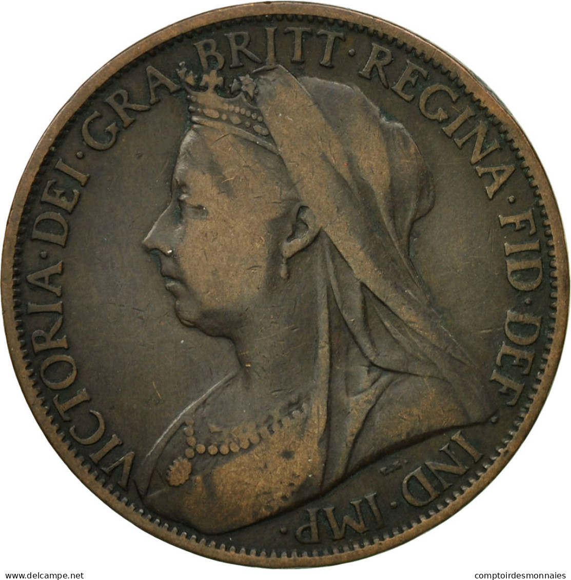 Monnaie, Grande-Bretagne, Victoria, Penny, 1898, TTB+, Bronze, KM:790 - D. 1 Penny