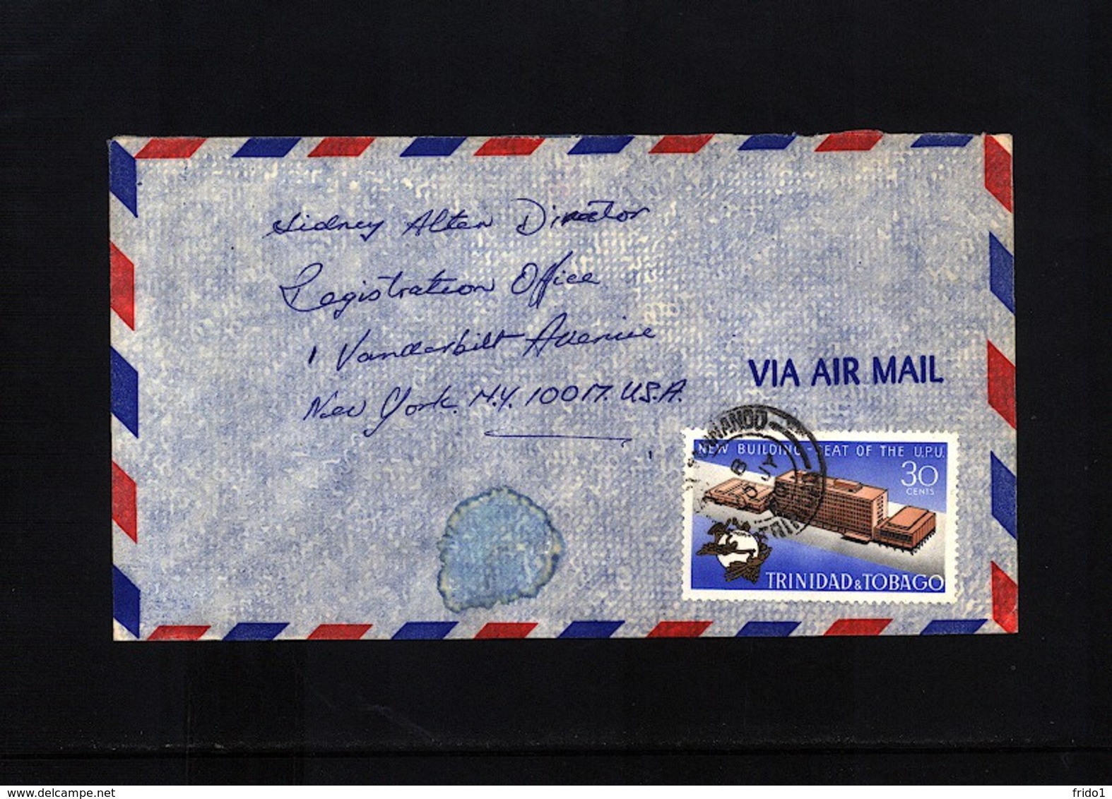 Trinidad&Tobago 1970  Interesting Airmail Letter - Trinidad & Tobago (1962-...)