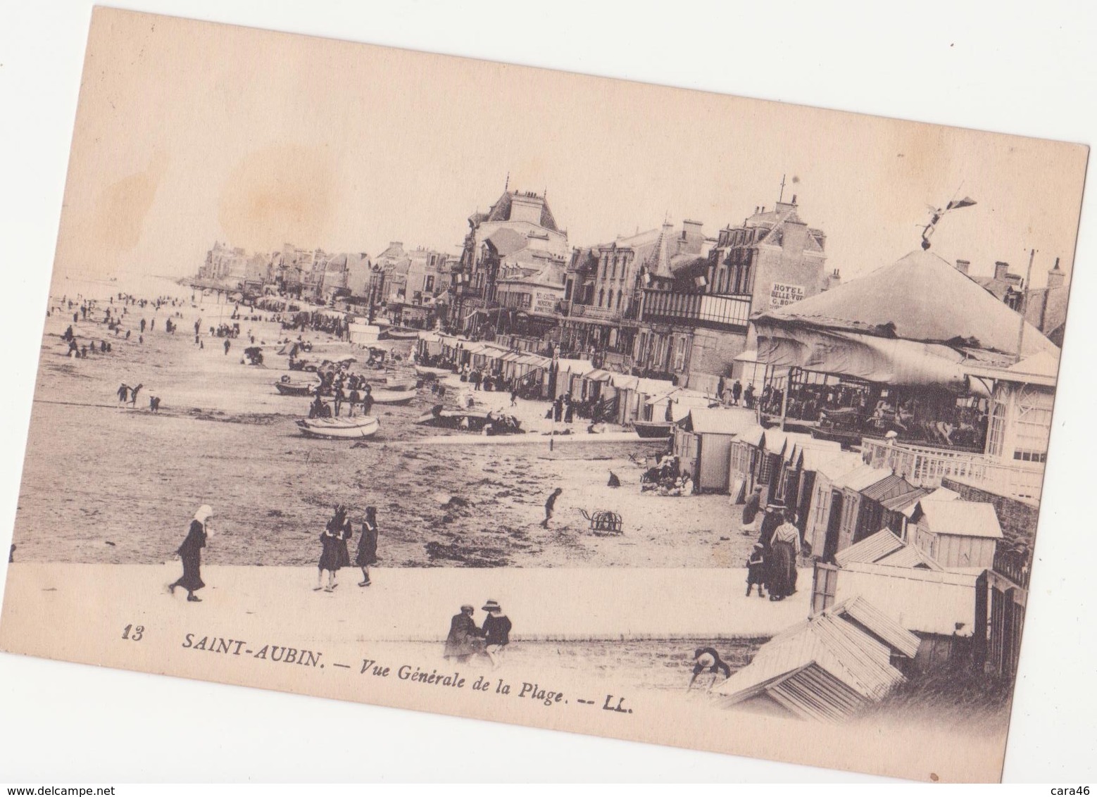 CPA - 13. SAINT AUBIN - Vue Générale De La Plage - Saint Aubin