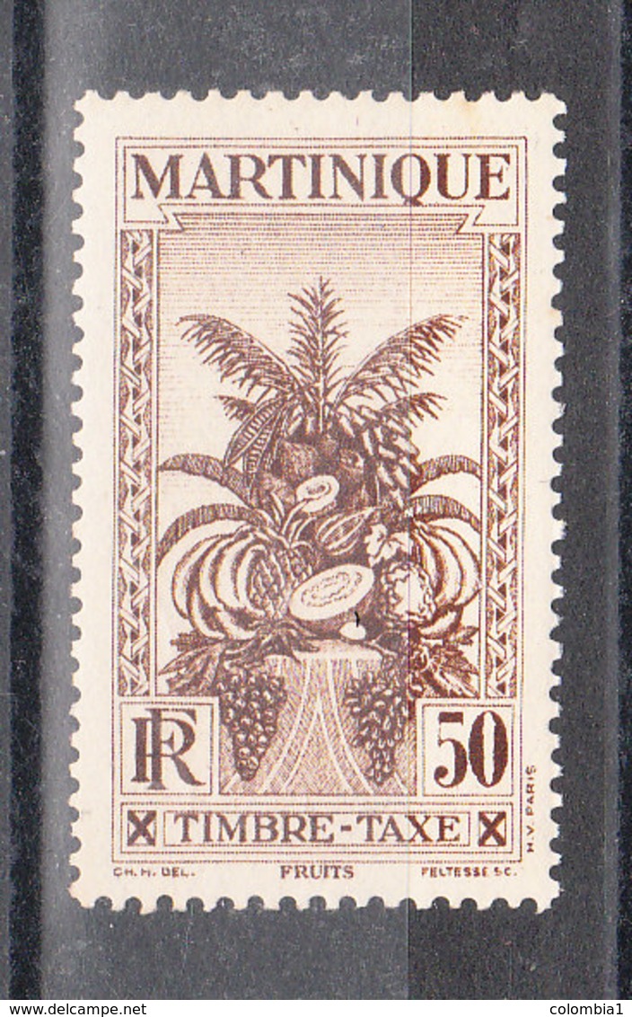 MARTINIQUE YT  TAXE 18  Neuf ** - Timbres-taxe