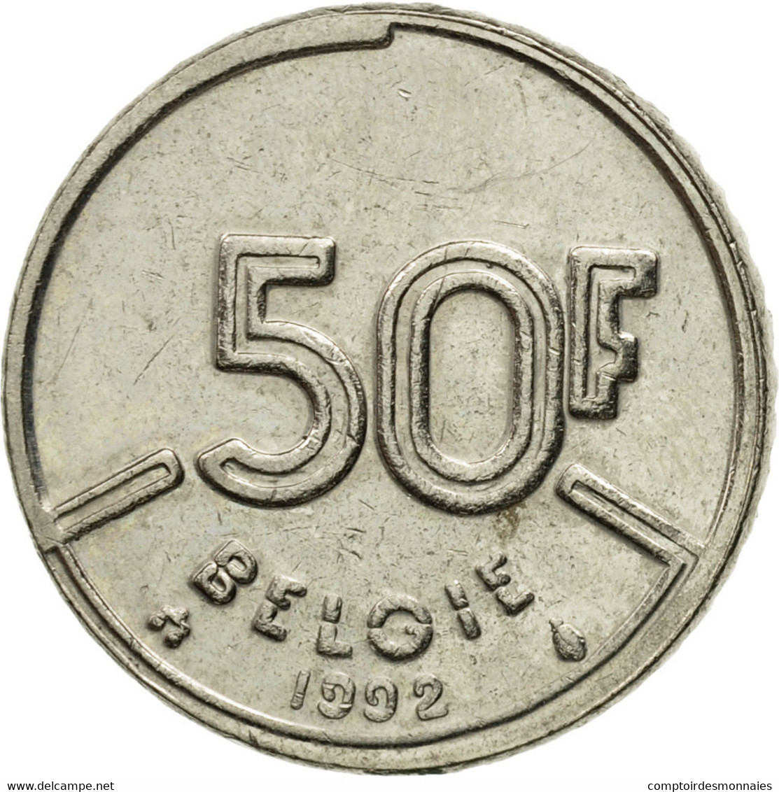 Belgique, Baudouin I, 50 Francs, 50 Frank, 1992, Bruxelles, Belgium, TB+ - 50 Francs