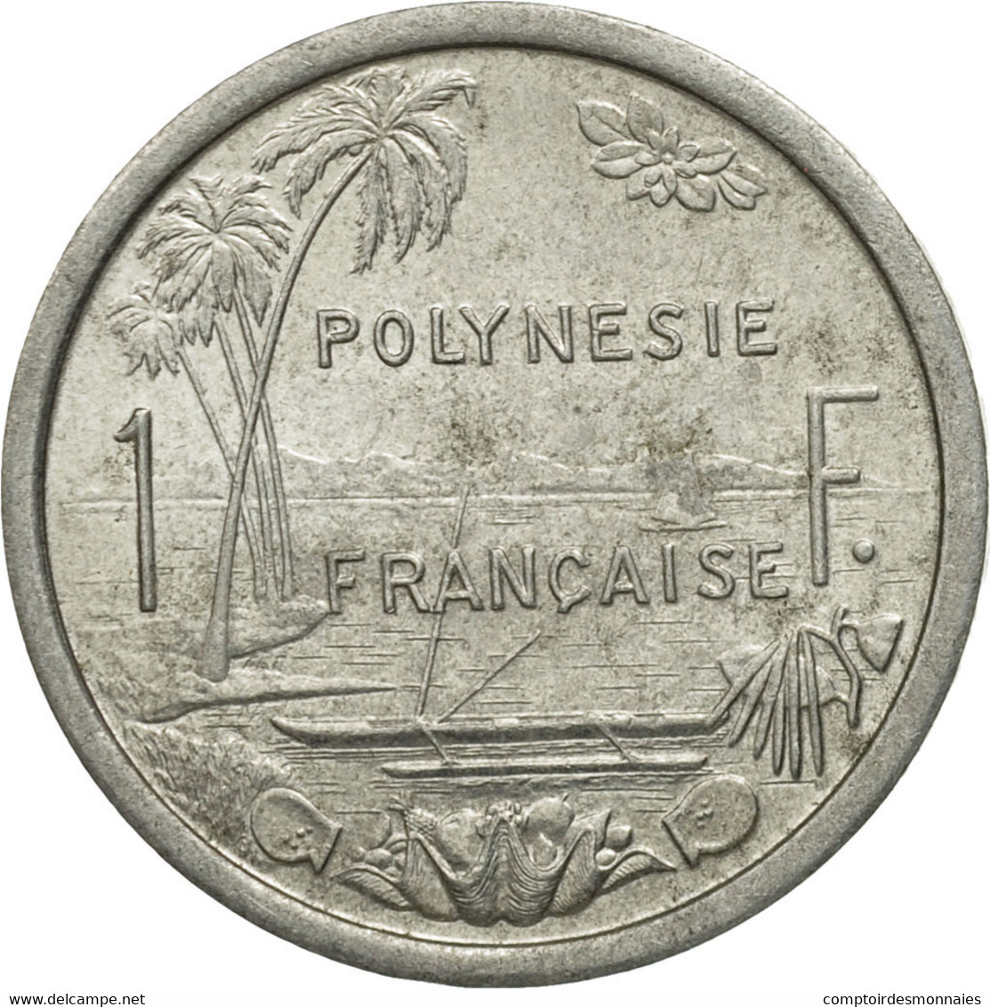 French Polynesia, Franc, 1965, Paris, TTB, Aluminium, KM:2 - Polynésie Française