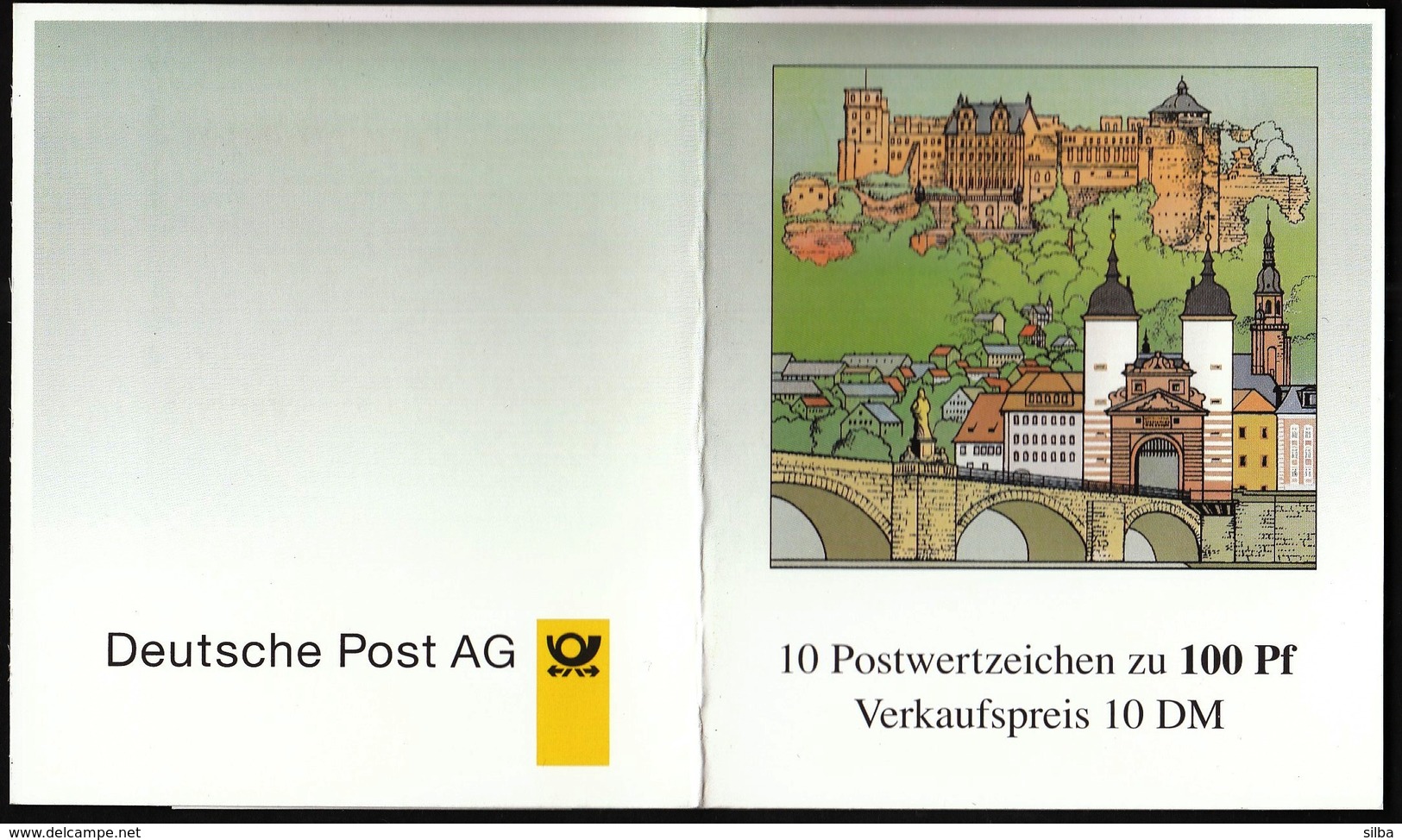 Germany 1996 / Heidelberg Heiliggeist-Kirche / Church / Markenheftchen, Booklet, Carnet MNH - Altri & Non Classificati