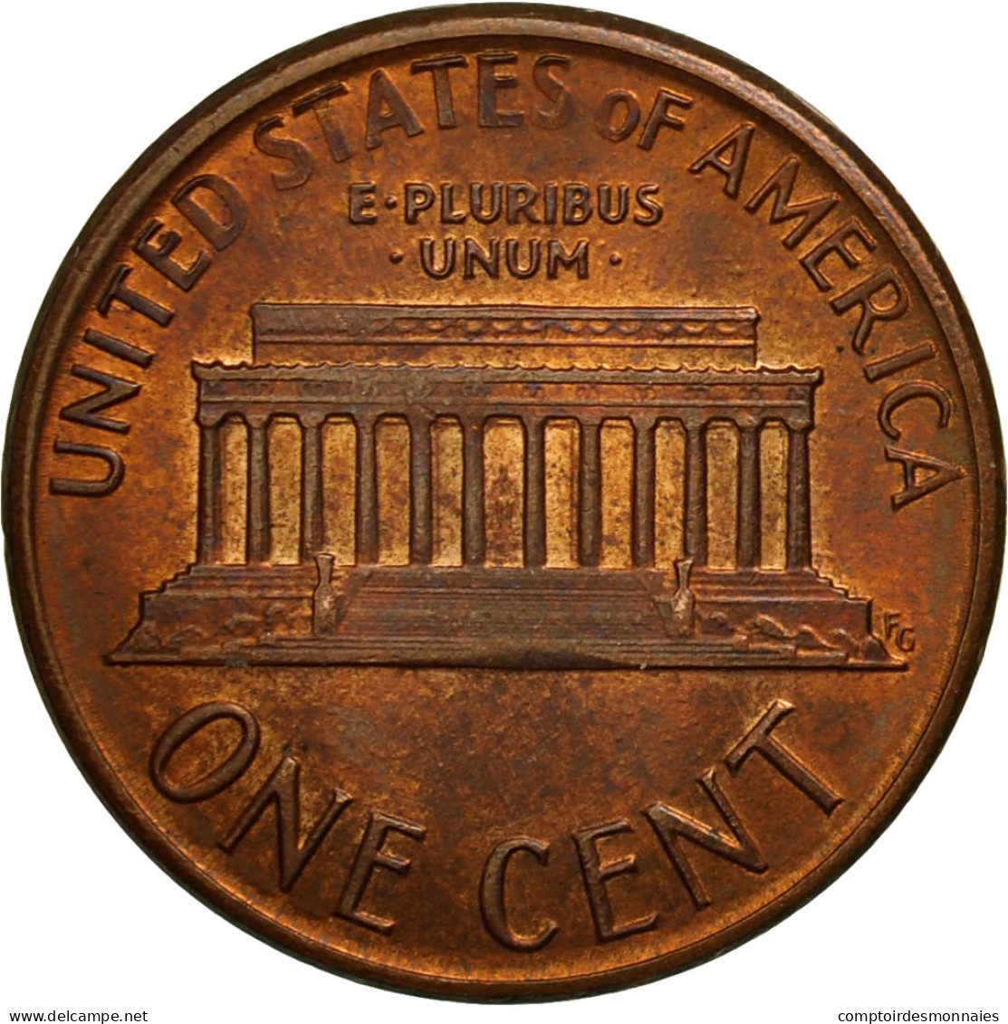 États-Unis, Lincoln Cent, Cent, 1987, U.S. Mint, Philadelphie, TTB, Copper - 1909-1958: Lincoln, Wheat Ears Reverse