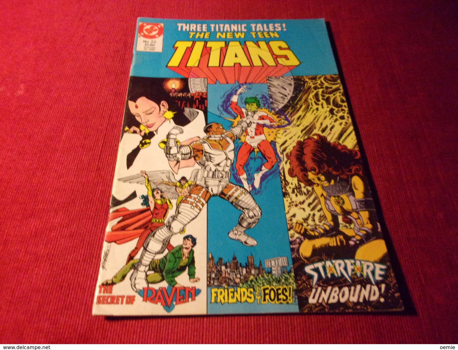 THE NEW  TEEN   TITANS   No 22 JUL 1986 - DC