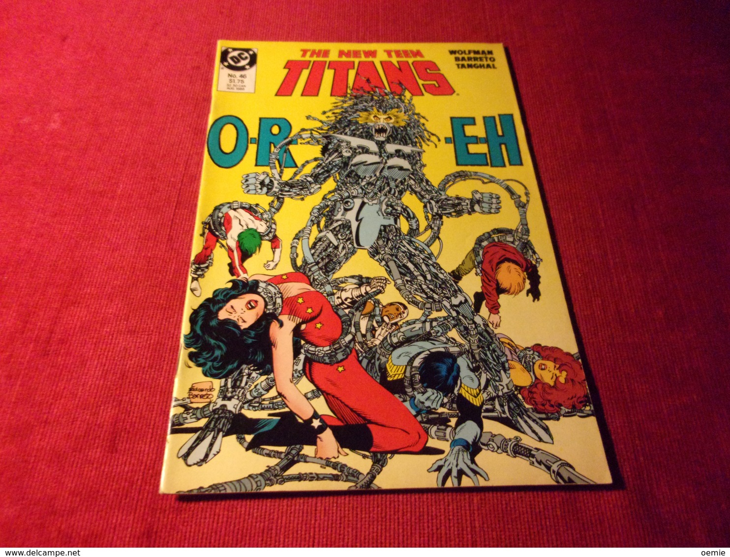 THE NEW TEEN  TITANS   No 46 AUG 1988 - DC