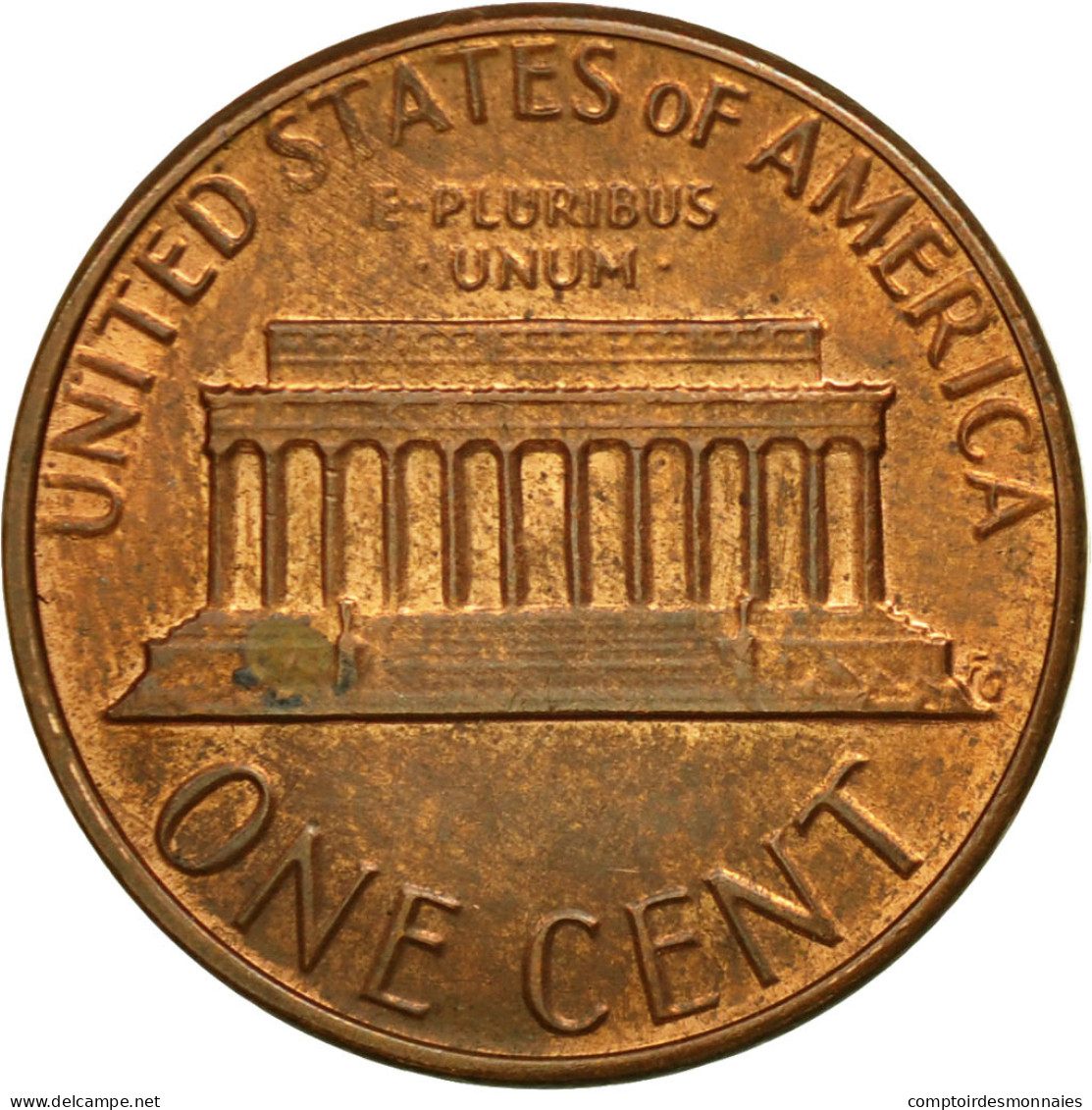 États-Unis, Lincoln Cent, Cent, 1982, U.S. Mint, Philadelphie, TTB, Laiton - 1909-1958: Lincoln, Wheat Ears Reverse