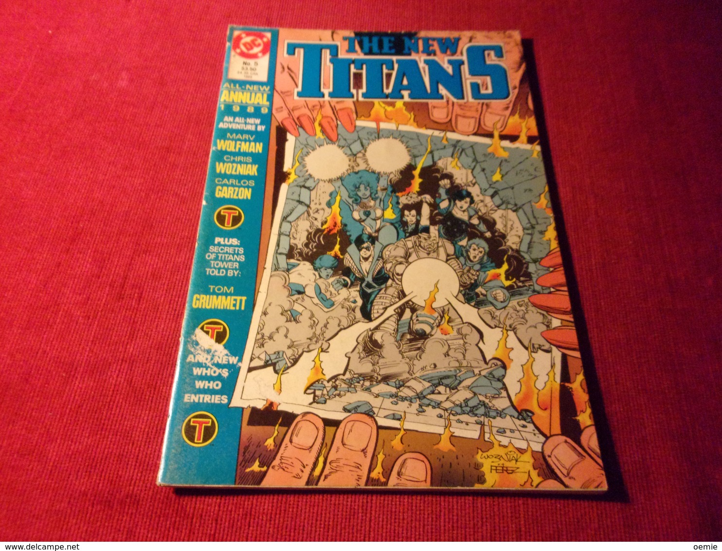 THE NEW   TITANS   No 5 1989 - DC