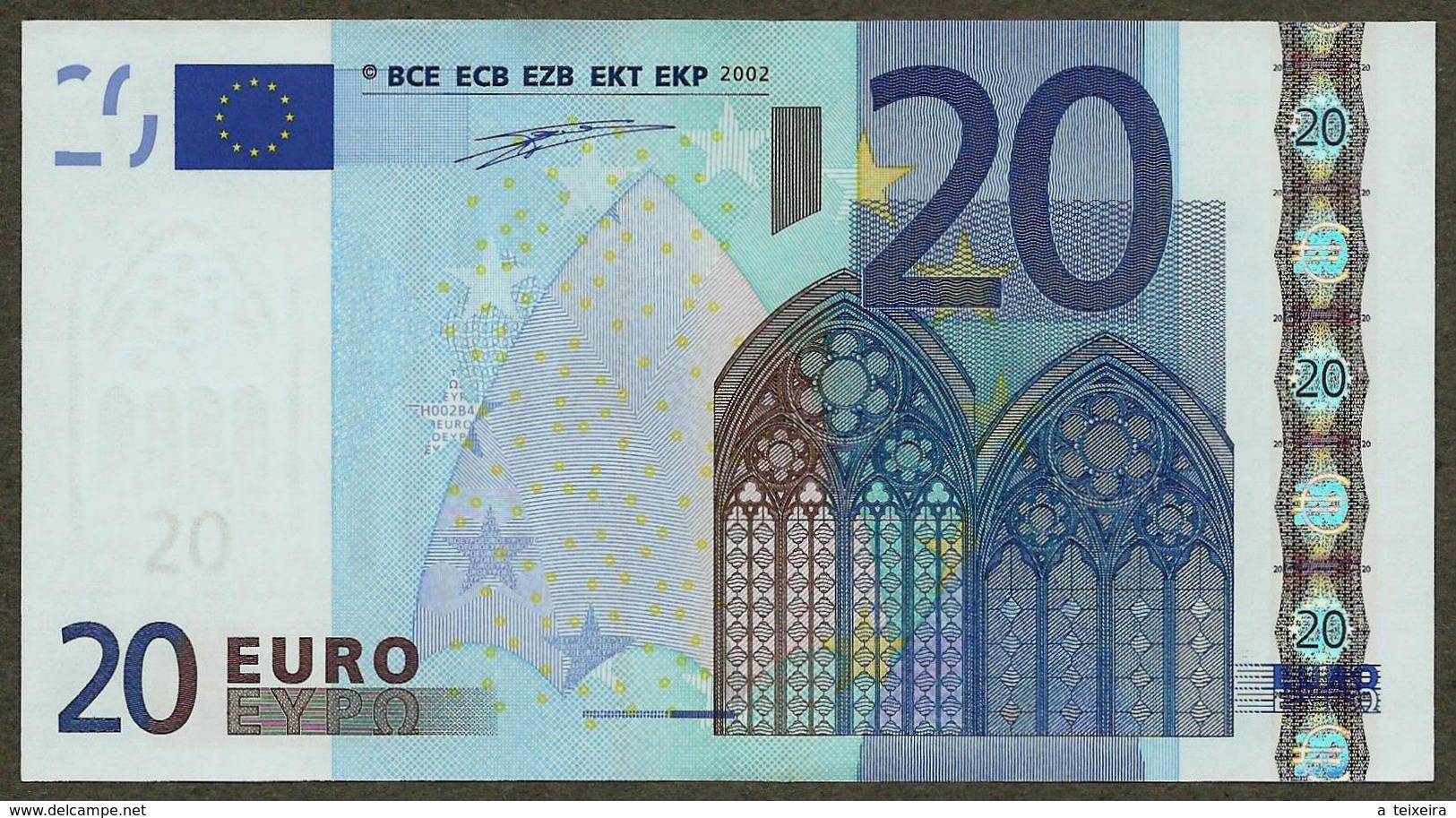 Ireland - T - 20 Euro - H002 - T31245024246 - Duisenberg - UNC - 20 Euro