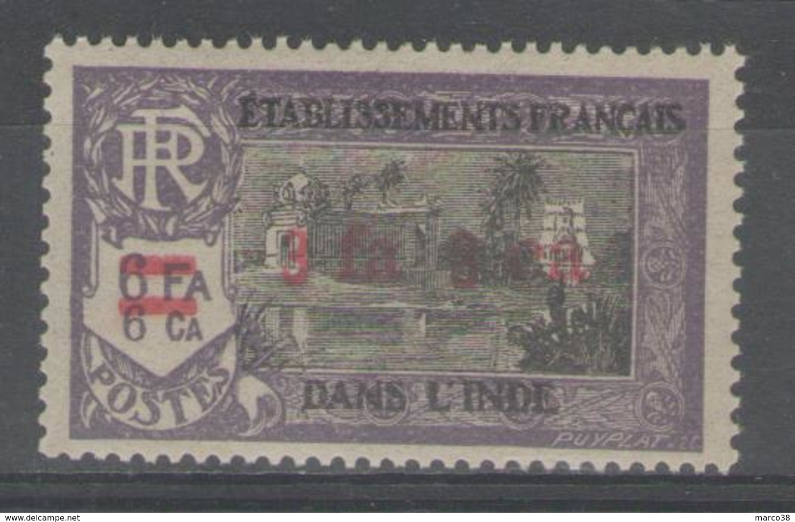 INDE:  N°197 **      - Cote (Maury 2009) 80€ - - Unused Stamps