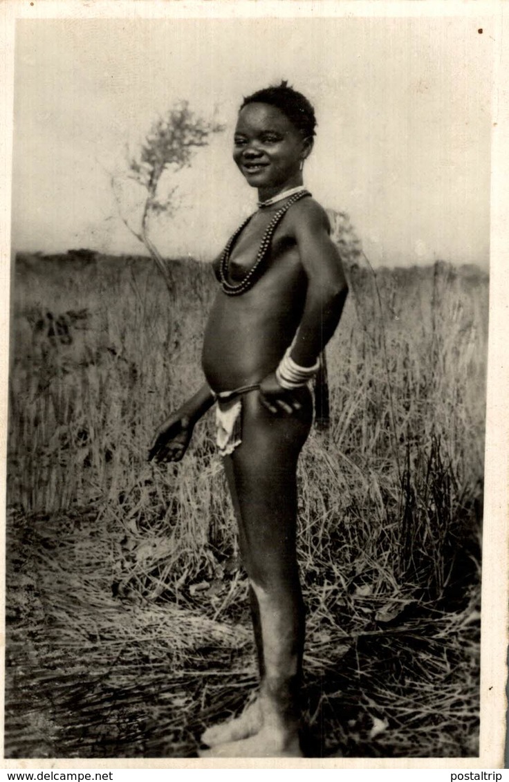 RARE   RPPC  Oubangui Chari Femme M'BAIKI   SEINSNUSASIA   AFRICA Y AMERICA - Centrafricaine (République)