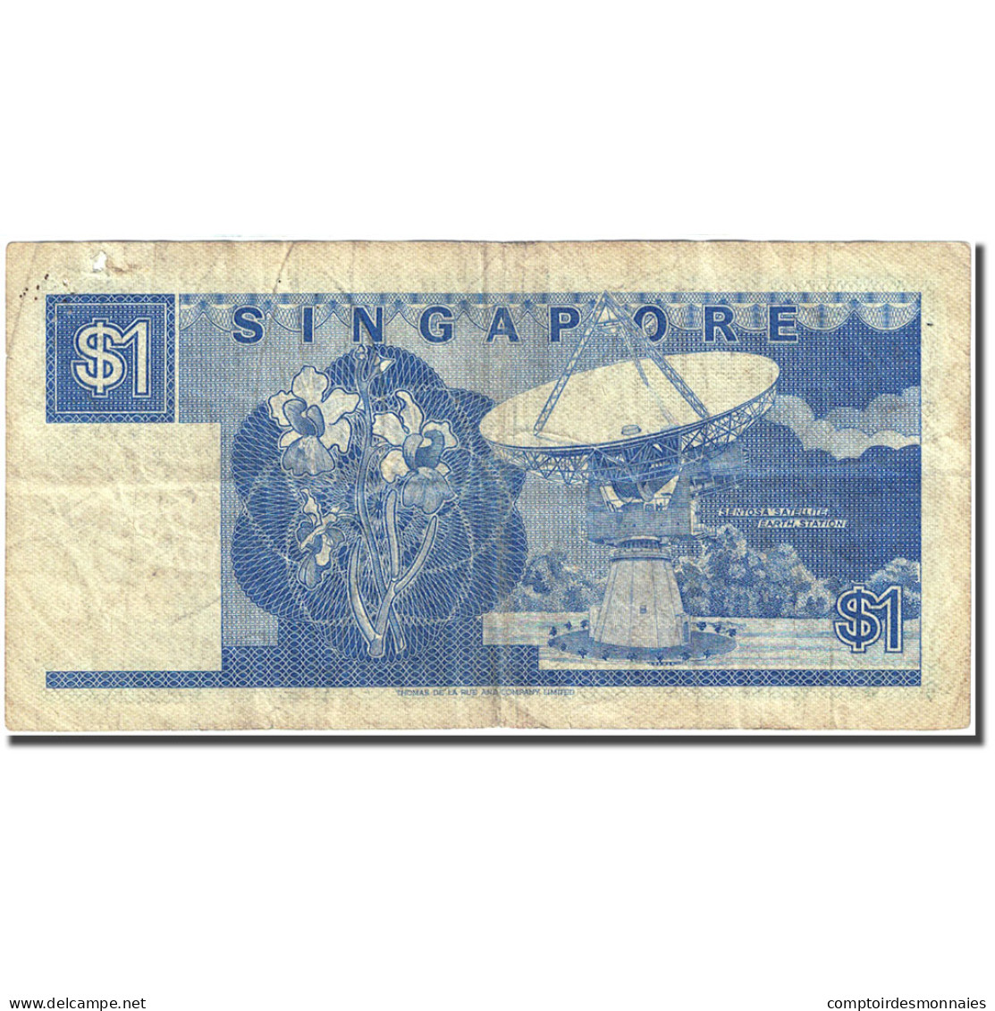 Billet, Singapour, 1 Dollar, 1984-89, Undated (1987), KM:18a, TB - Singapour