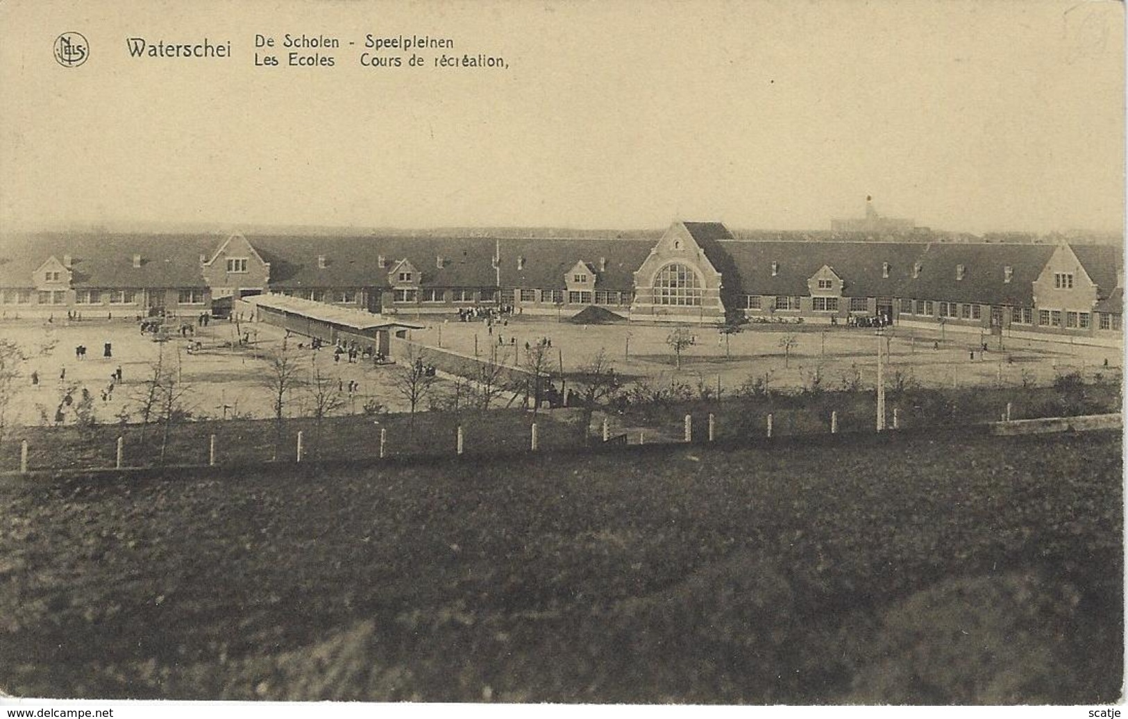 Waterschei    -   Genck.   -    De Scholen  -   Speelpleinen - Genk