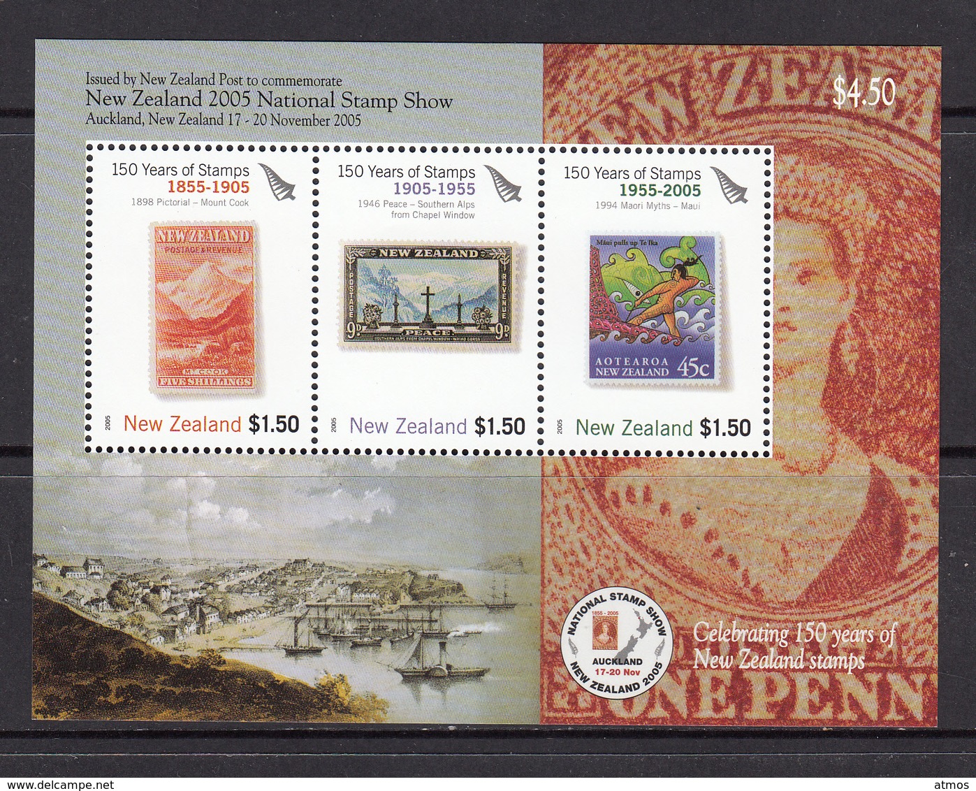 New Zealand MNH Michel Nr Block 190 / From 2005 / Catw 8.00 EUR - Blokken & Velletjes