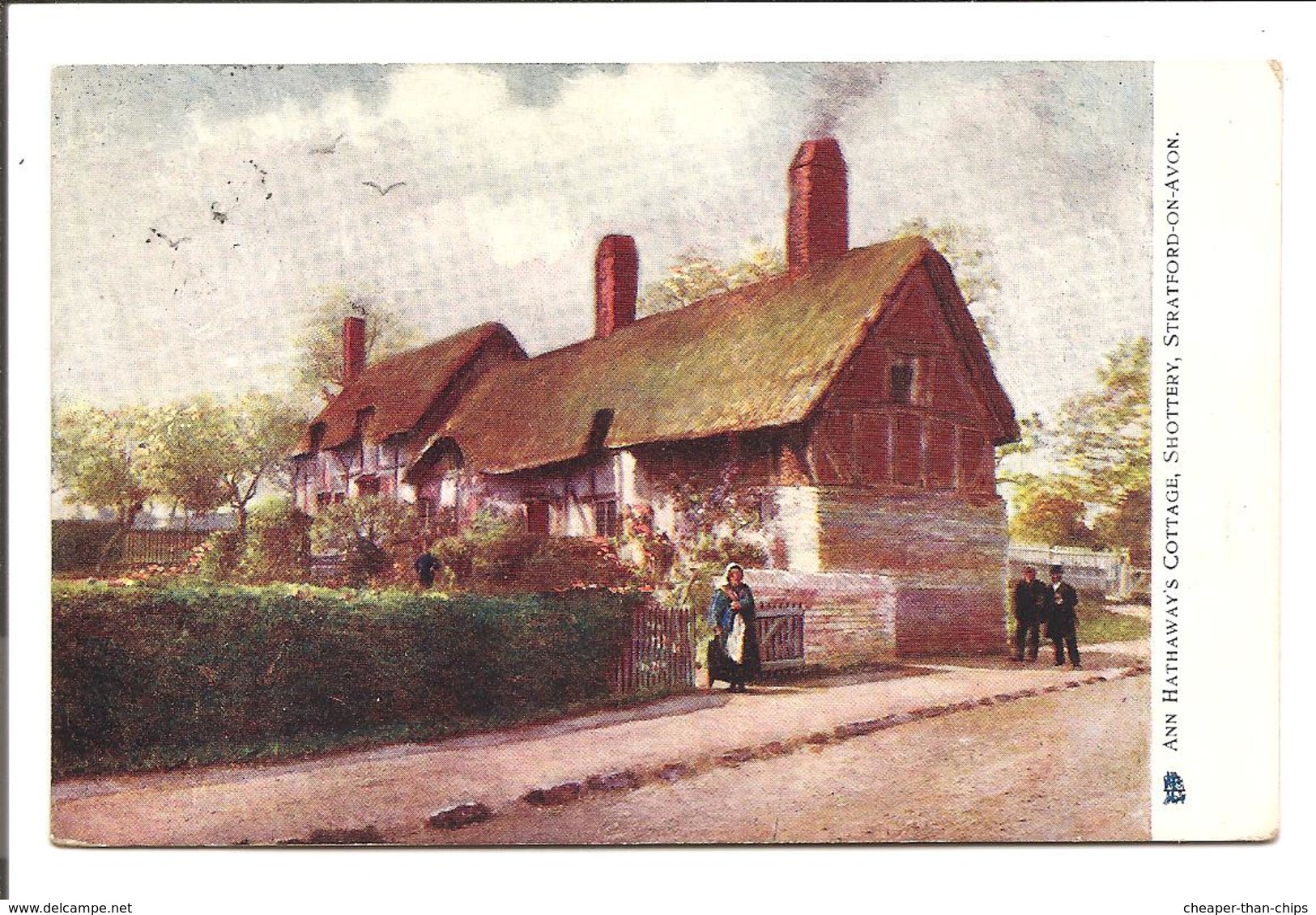 Ann Hathaway's Cottage, Shottery,  Stratford-on-Avon. - Tuck Oilette 774 - Stratford Upon Avon