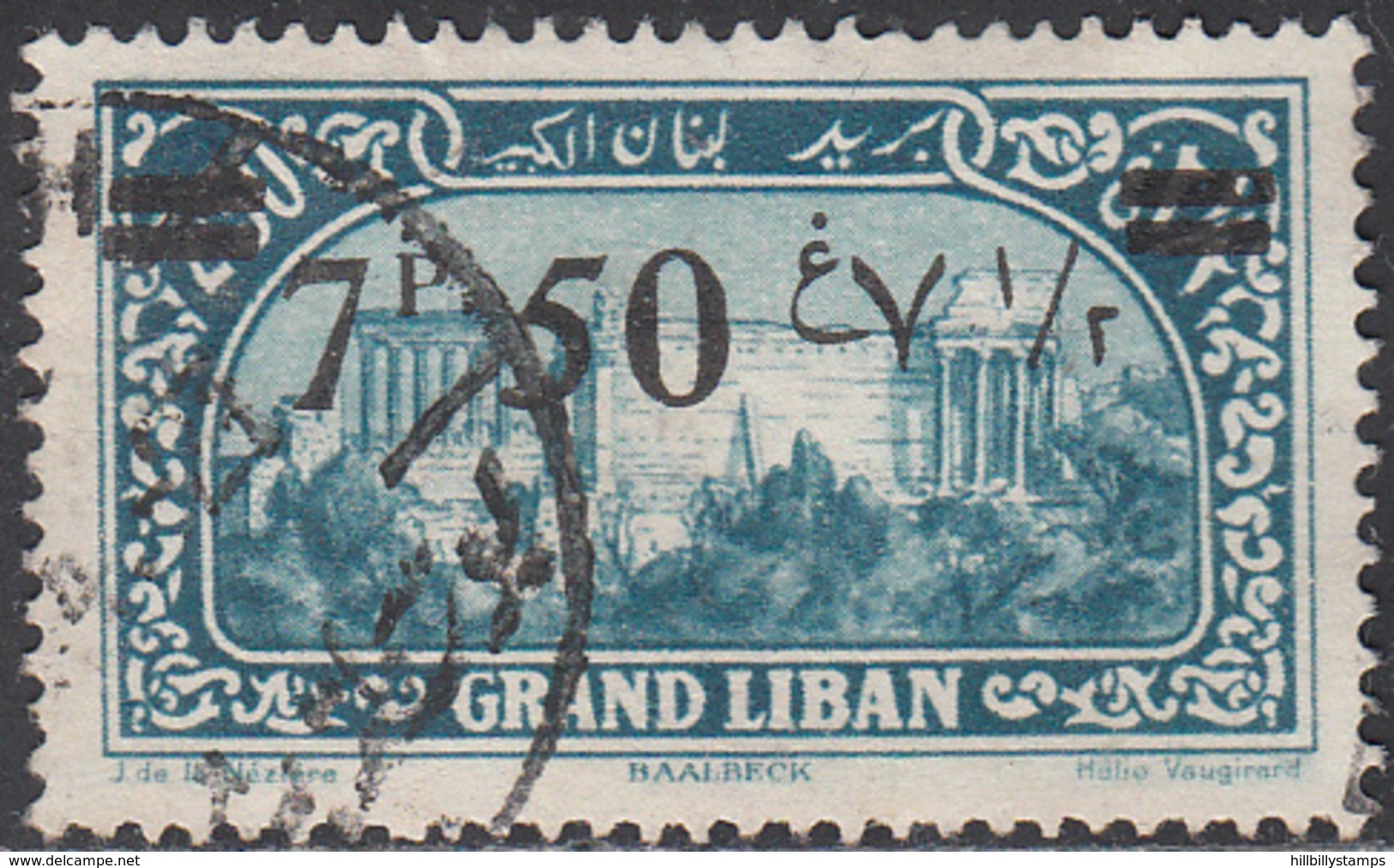 LEBANON    SCOTT NO. 69    USED   YEAR 1926 - Lebanon