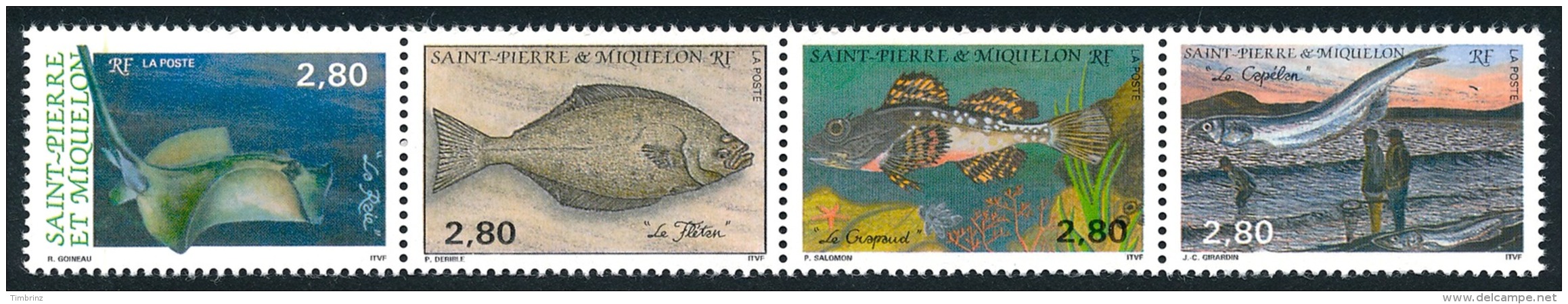 ST-PIERRE ET MIQUELON Année Complète 1993 - Yv. 572 à 591 ** MNH  Faciale= 11,24 EUR - 20 Timbres  ..Réf.SPM11465 - Années Complètes