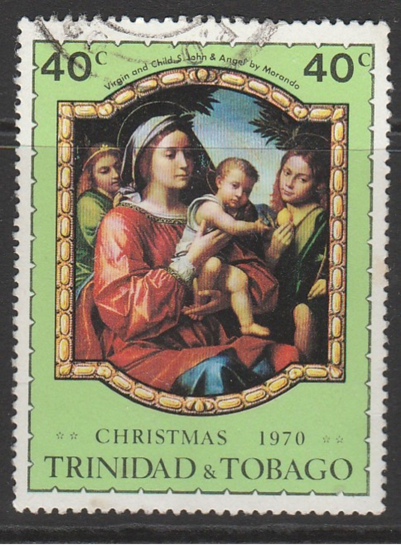 Trinidad & T 1970 Christmas - Paintings Of Old Masters 40c Multicoloured SW 208 O Used - Trinidad & Tobago (1962-...)