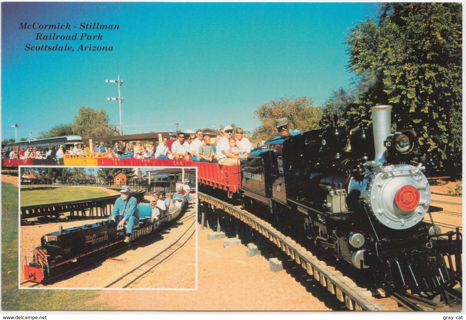 McCormick  - Stillman Railroad Park, Scottsdale, Arizona, Used Postcard [21706] - Scottsdale