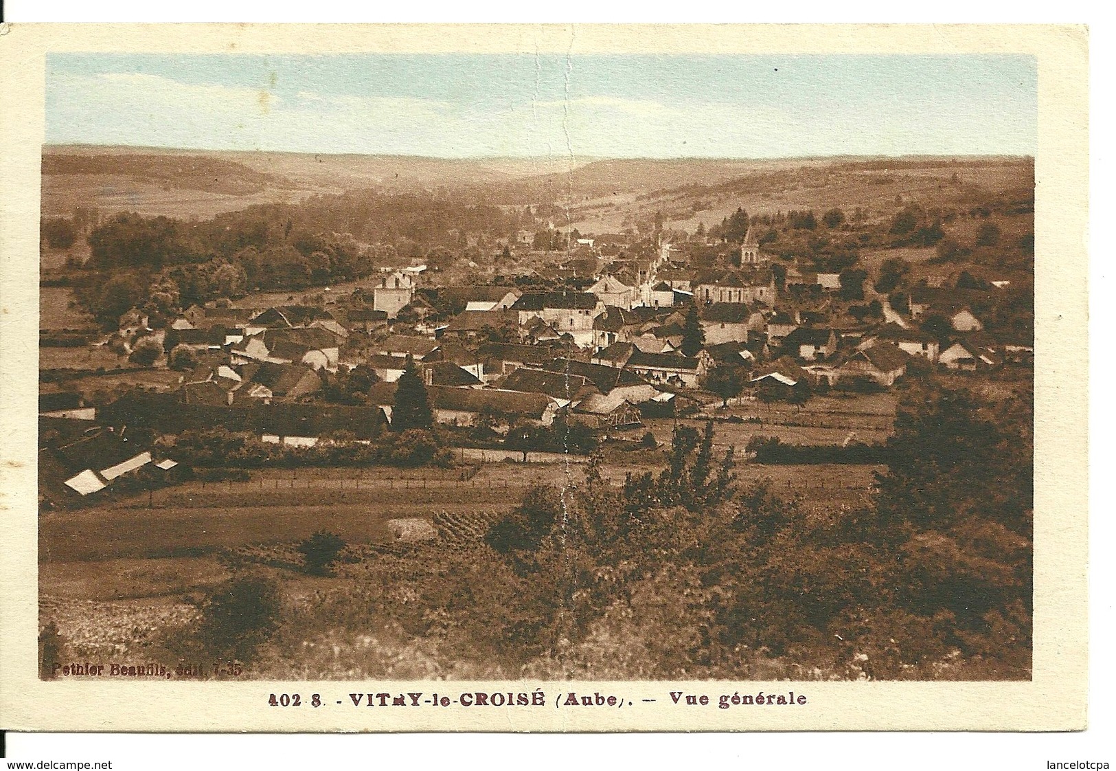 10 - VITRY LE CROISE / VUE GENERALE - Sonstige & Ohne Zuordnung