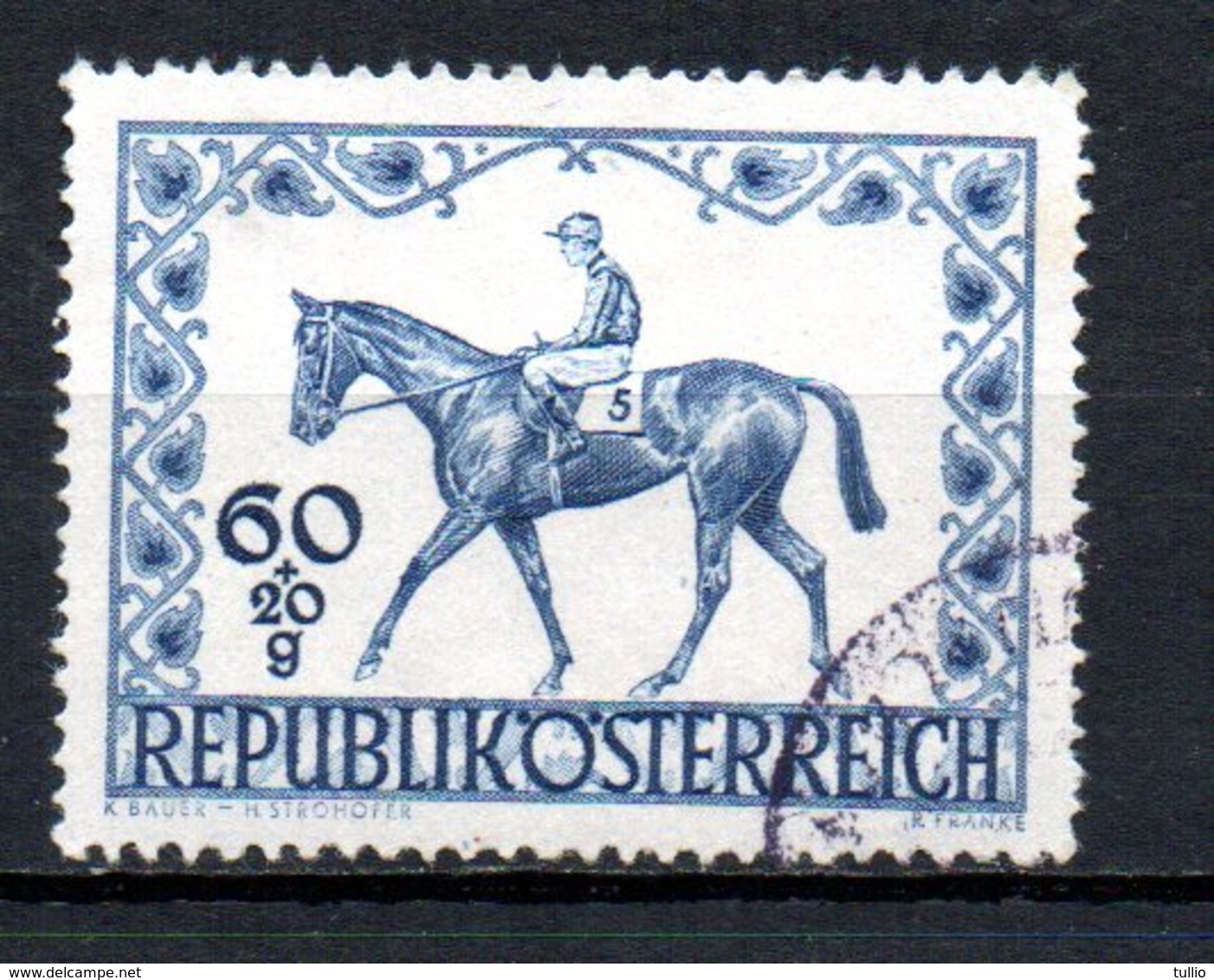 AUSTRIA 1947 CANCELLED  At - Gebraucht