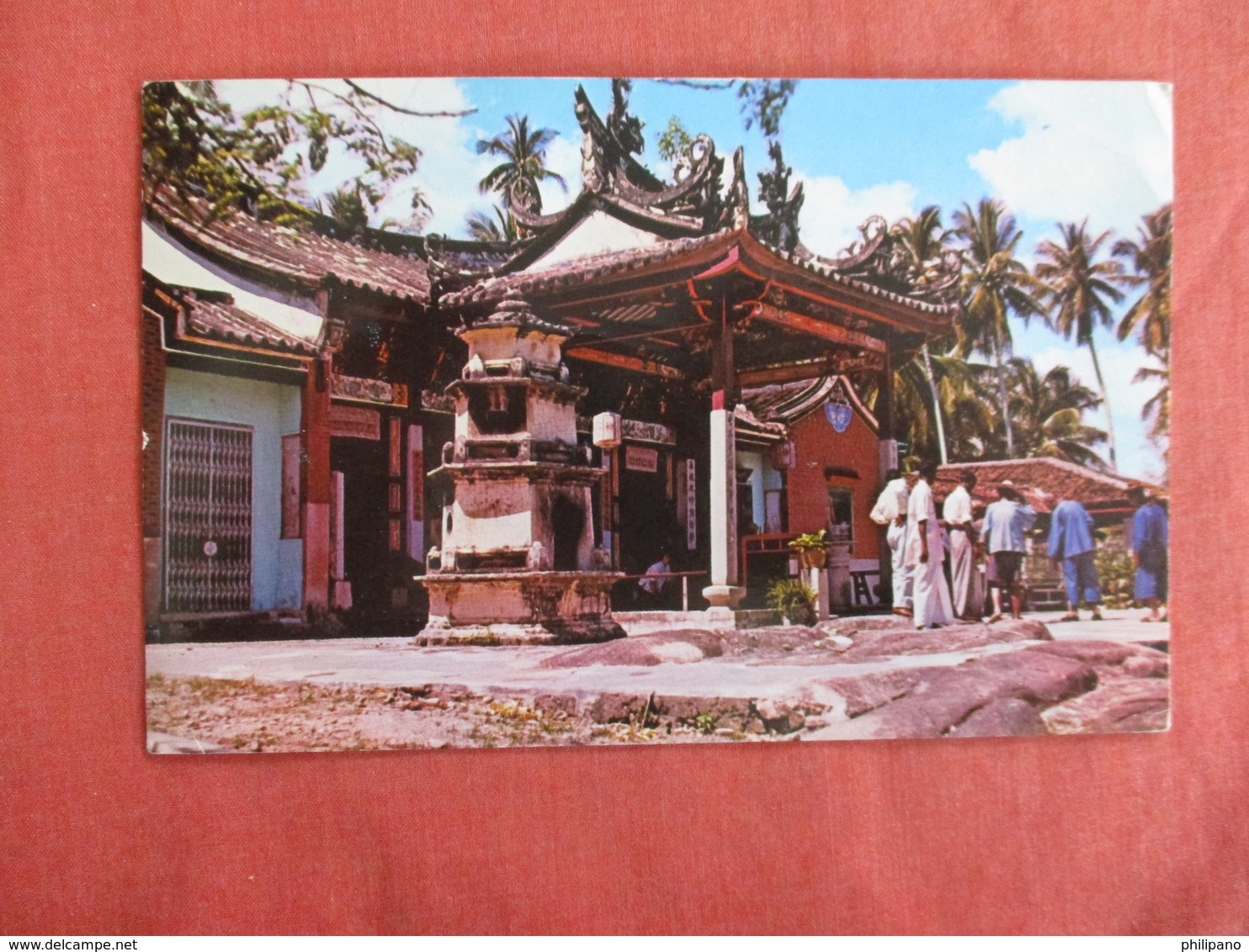 Singapore Penang  The Snake Temple  Has Stamp & Cancel   Ref 3033 - Singapore
