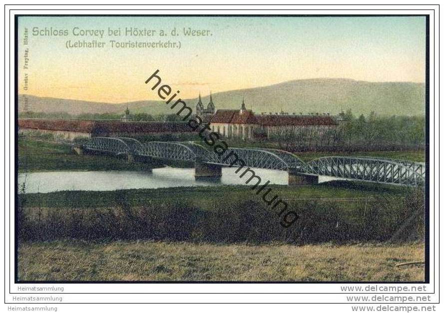 Schloss Corvey Bei Höxter An Der Weser Ca. 1905 - Höxter