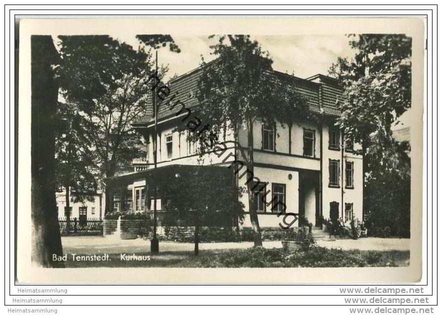 Bad Tennstedt - Kurhaus - Foto-AK 50er Jahre - Bad Tennstedt