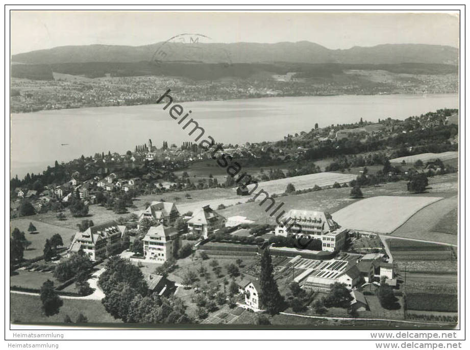 Hohenegg - Meilen - Foto-Ak Grossformat - Flugfoto Werner Friedll Brüttisellen Gel. 1975 - Meilen