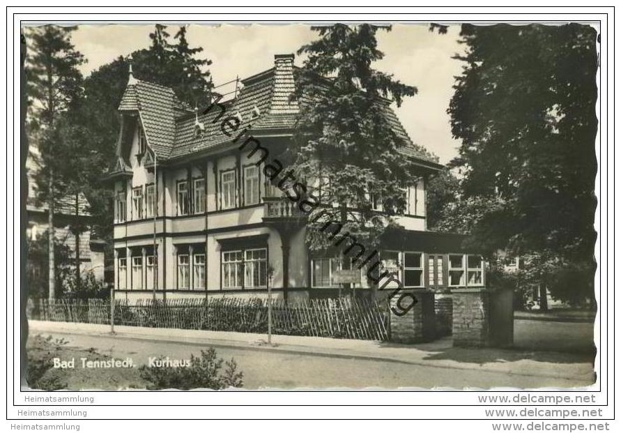 Bad Tennstedt - Kurhaus - Foto-AK 50er Jahre - Bad Tennstedt