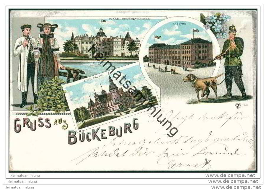 Gruss Aus Bückeburg - Kaserne - Neues Palais - Fürstliches Residenzschloss - Bueckeburg