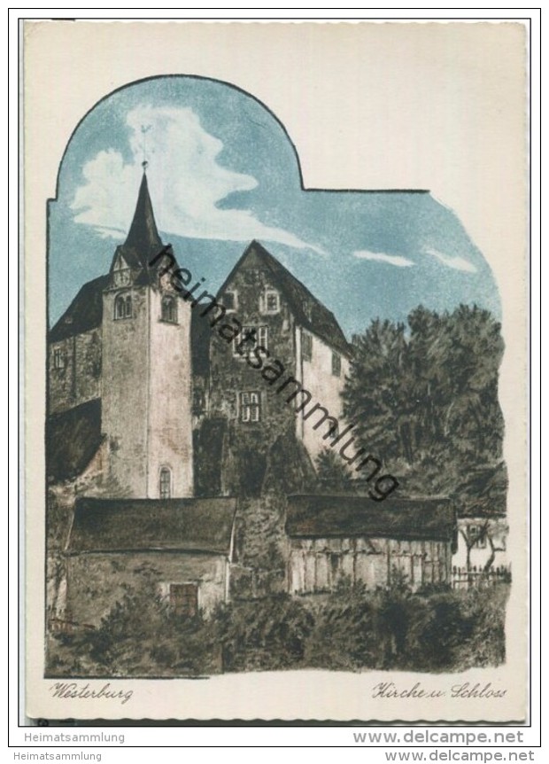 Westerburg Im Westerwald  - Kirche Und Schloss - Westerburg