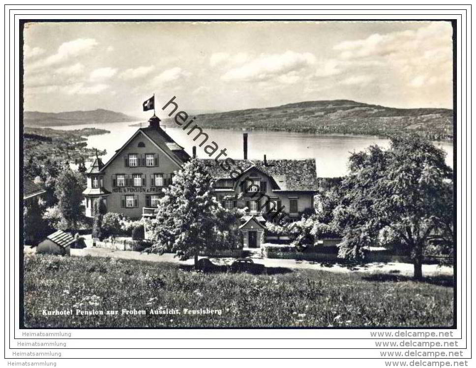 Feusisberg - Hotel Frohe Aussicht - Foto-AK Grossformat - Feusisberg