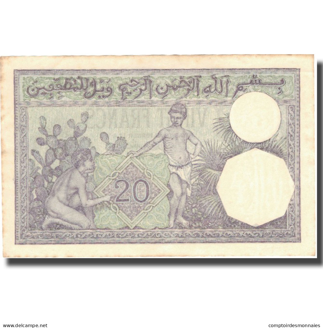 Billet, Algeria, 20 Francs, 1941, 1941-09-09, KM:78c, TTB+ - Algérie