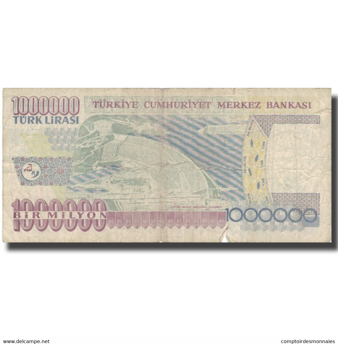 Billet, Turquie, 1,000,000 Lira, 1995, 1995, KM:209, B - Turquie