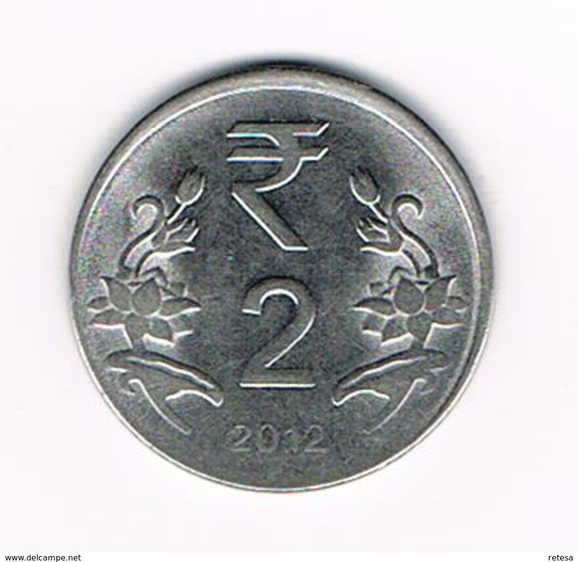 -&   INDIA  2  RUPEES  2012 - Inde