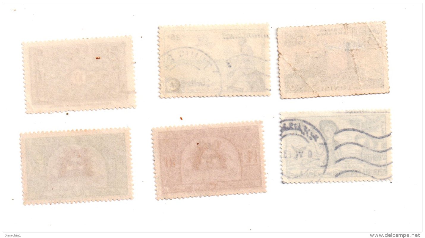 Tunisie -un petit lot de timbres, - voir état