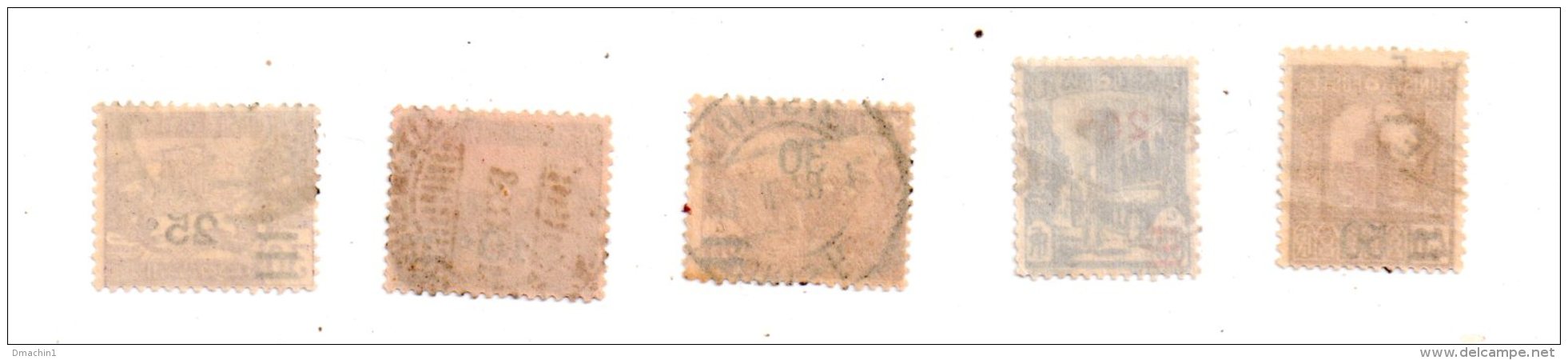 Tunisie -un petit lot de timbres, - voir état