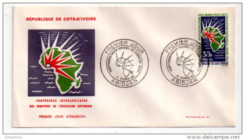 Enveloppes Premier Jour -un lot de 13 FDC -Cote d'Ivoire- voir état