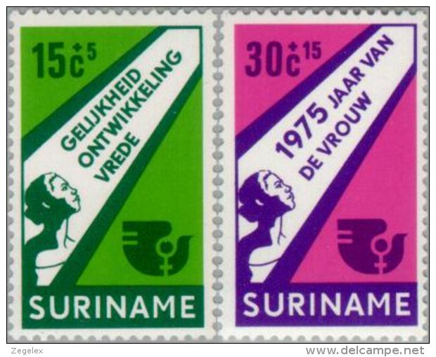Suriname 1975 International Year Of The Woman - NVPH 644 MNH** Postfris - Suriname ... - 1975