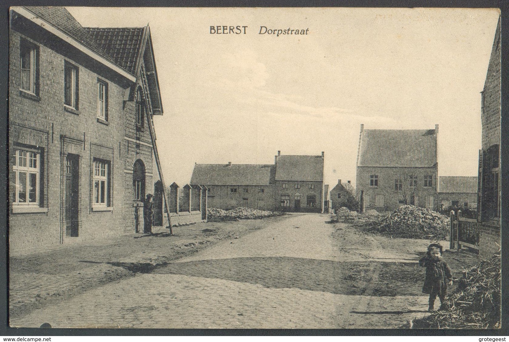 BEERST (bij DIXMUDE)  Dorpstraat Exp. Le 13-VI-1932 Vers Auderghem - 13093 - Diksmuide