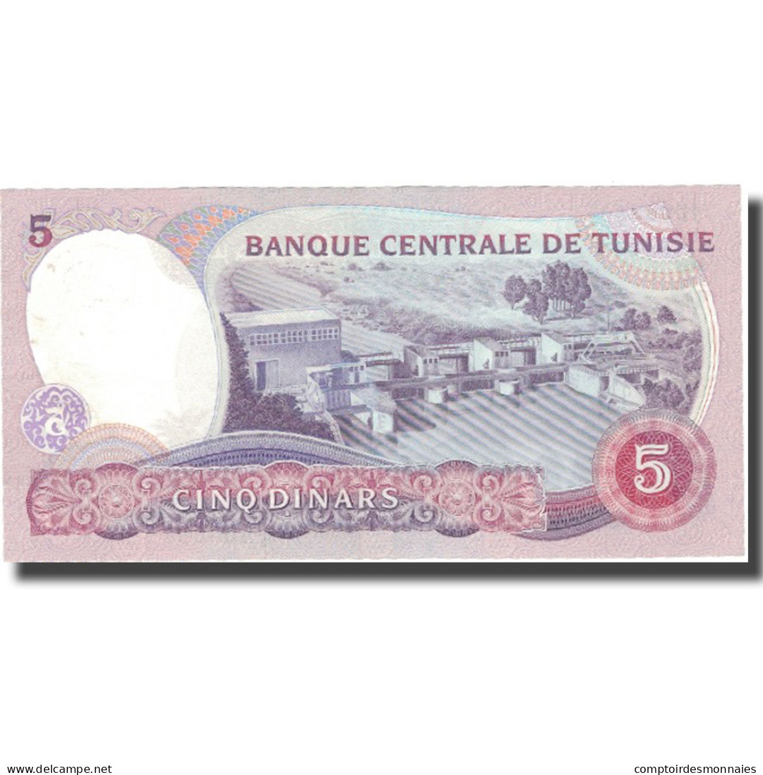 Billet, Tunisie, 5 Dinars, 1983, 1983-11-03, KM:79, SPL+ - Tunisie
