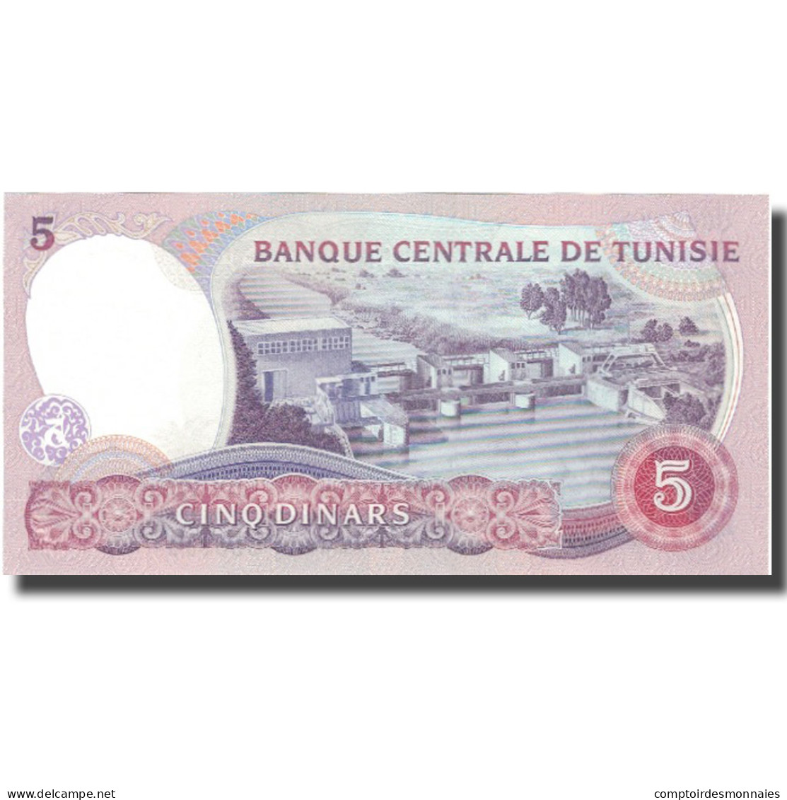 Billet, Tunisie, 5 Dinars, 1922, 1922-12-15, KM:79, NEUF - 10.000 Mark