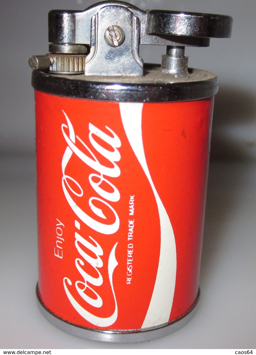 ACCENDINO ANNI `80 MINI LATTINA COCA COLA - Briquets