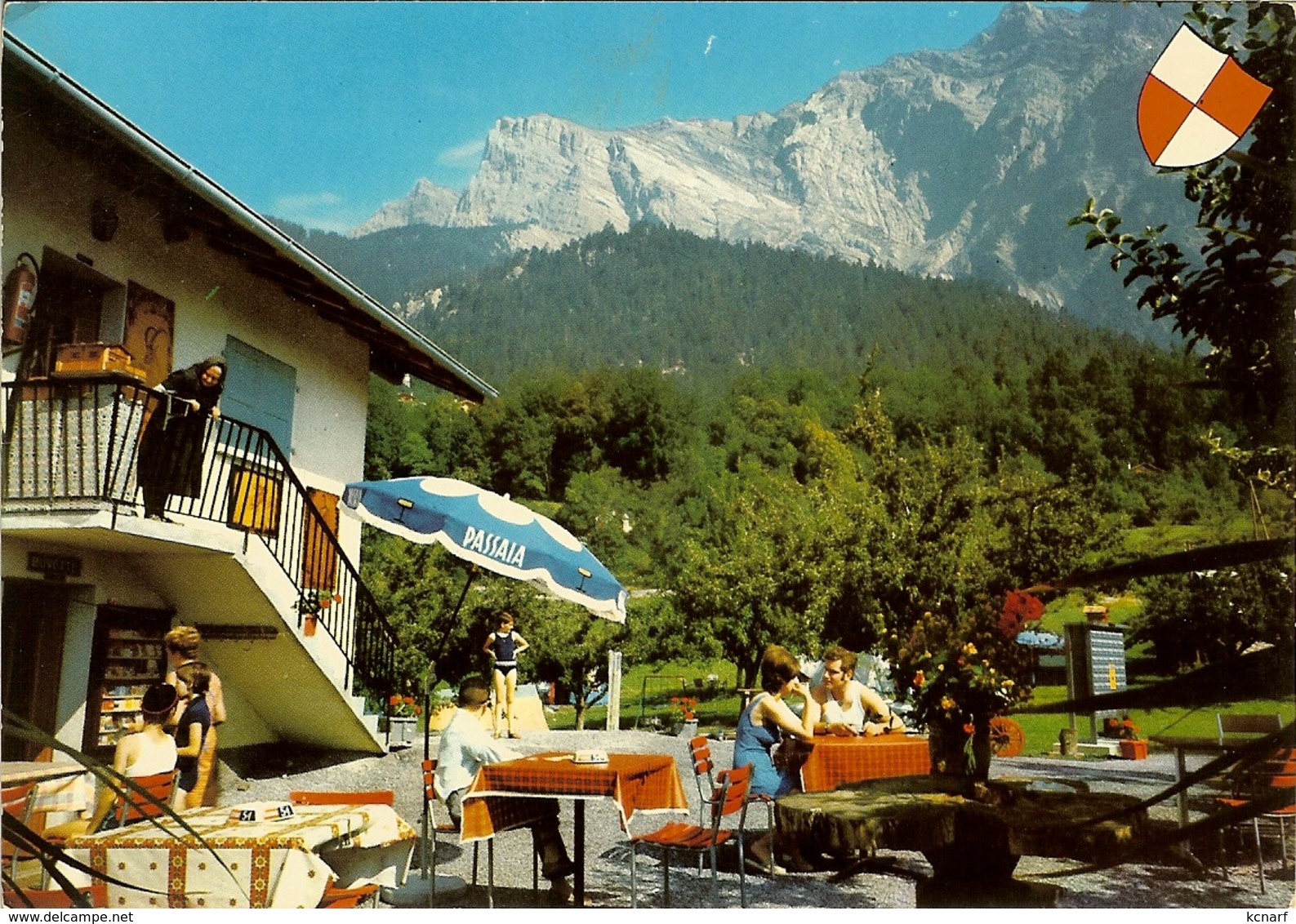 CP De Les Vérines / Chamoson " Camping-caravaning LES ROCHERS " - Chamoson