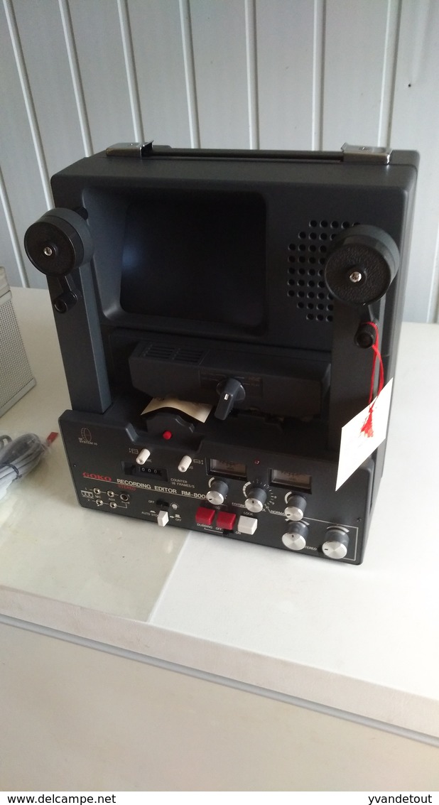 Goko RM-8008 Super 8 8mm Cine Sound Film Stereo Recording Editor 18 & 24 FPS. - Other Apparatus