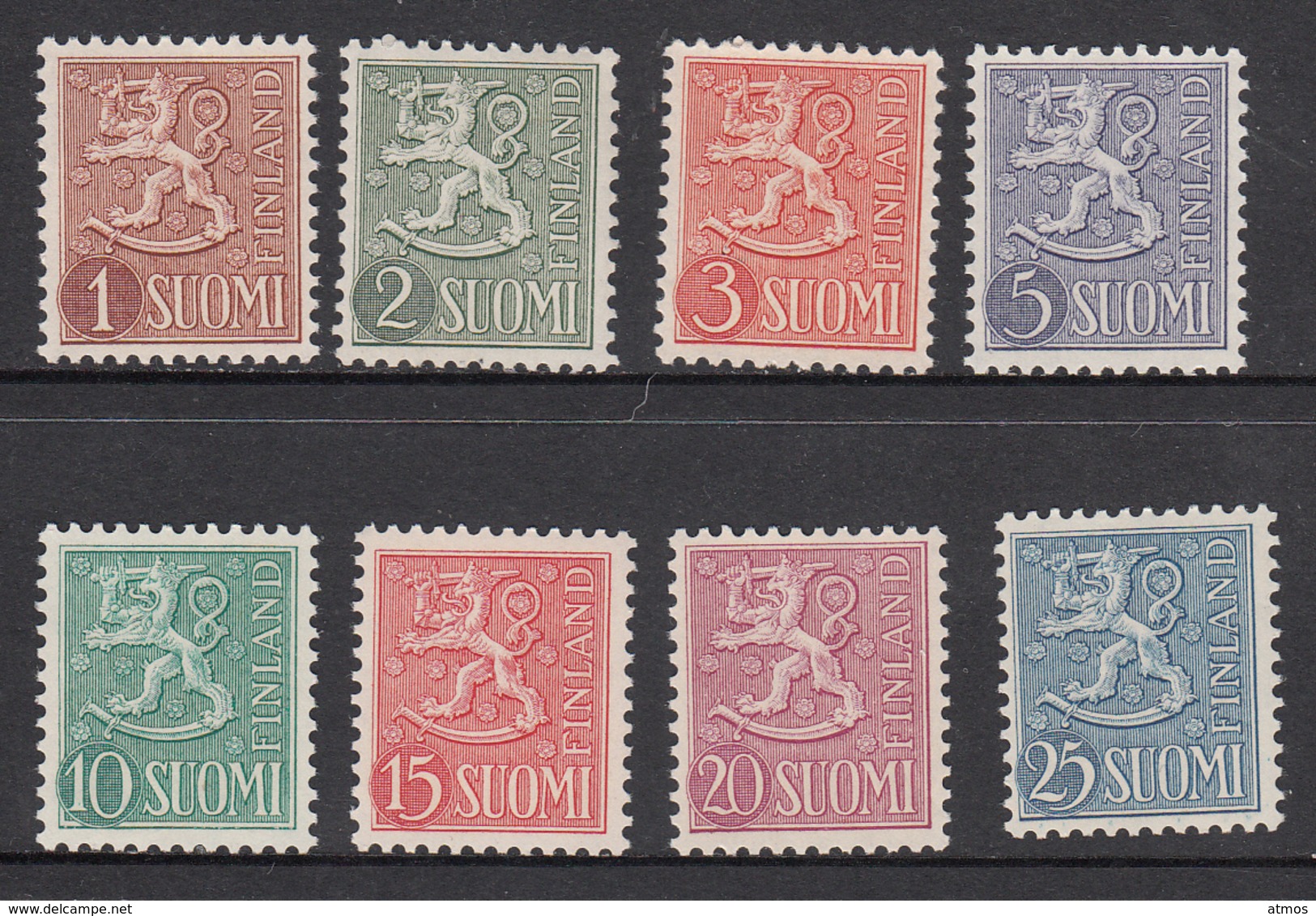 Finland MNH Michel Nr 425/32 From 1954 / Catw 18.00 EUR - Ongebruikt